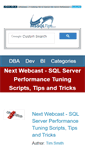 Mobile Screenshot of mssqltips.com